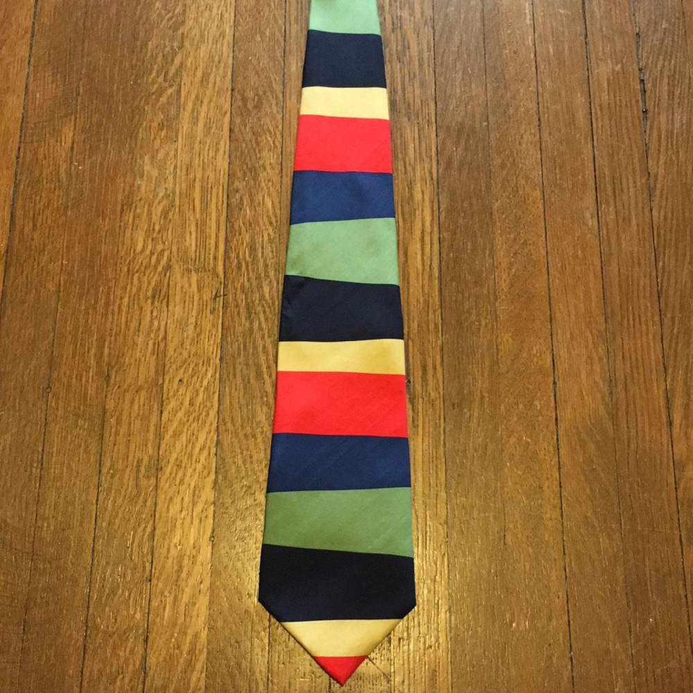 Vintage colorful tie
